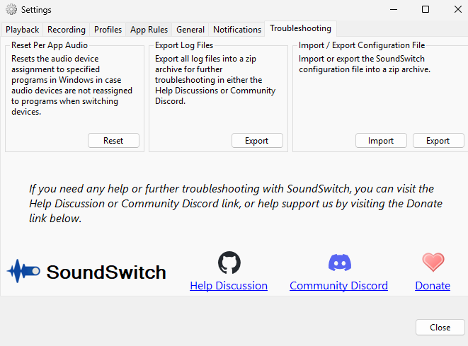 Troubleshoot
